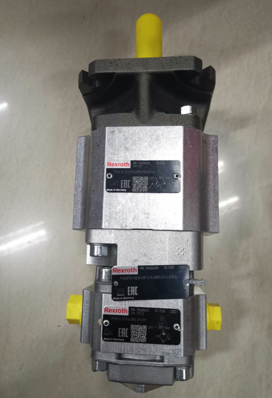 P2GF2 022+GF1 5.0RE20+L01E4    力士樂內(nèi)嚙合雙聯(lián)齒輪泵