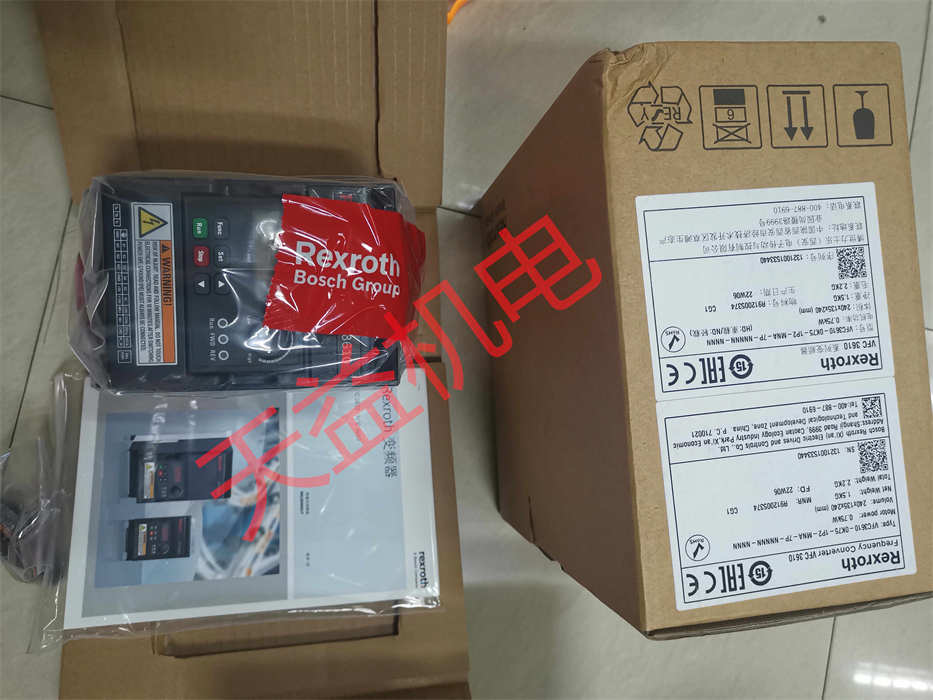 天益機(jī)電力士樂(lè)工業(yè)產(chǎn)品"PV7-1A 63-71RE07MC0-16" "VFC3610-OK75-1P2-MNA-7P-NNNNN-NNNN" "Z3DR6VP2-10 200MSV" "R9012